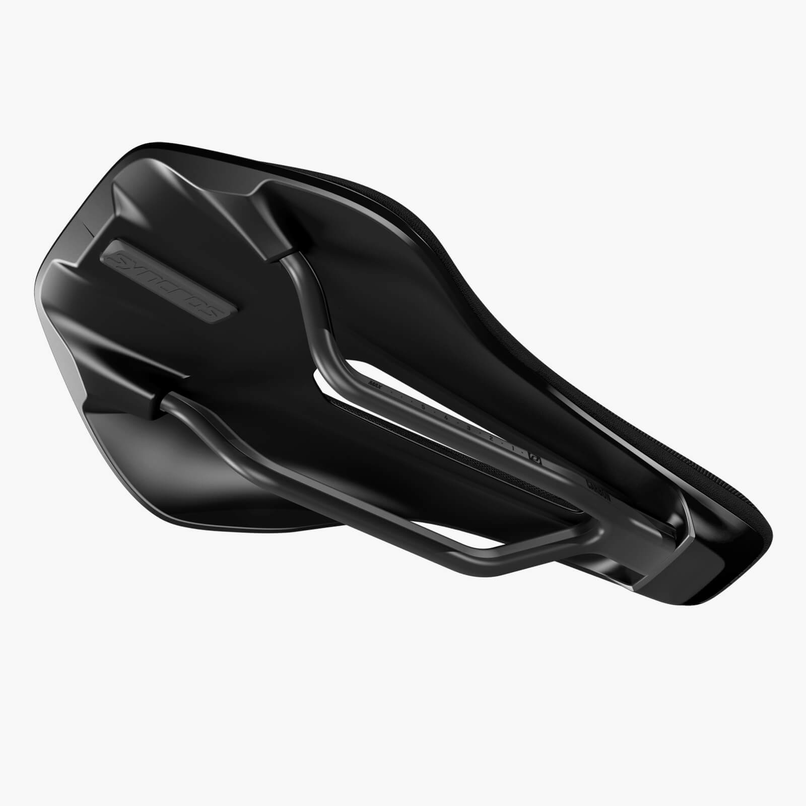 selim de bicicleta SYNCROS Belcarra V 1.0 TT Cut-Out Saddle visto de baixo